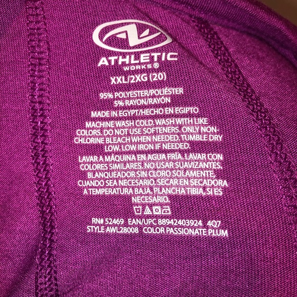 🧘🏼‍♀️ Fuchsia Athletics Works Top 🧘🏼‍♀️ - Picture 5 of 5